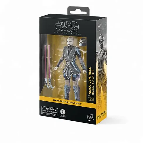 Фигурка Clone Wars Asajj Ventress Bounty Hunter — Hasbro Star Wars Black Series