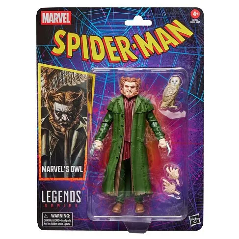 Фигурка Spider-man Vintage Owl — Hasbro Marvel Legends