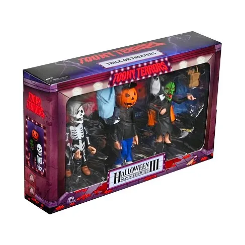 Фигурки Trick or Treaters — Neca Halloween 3 Toony Terror 3-pack