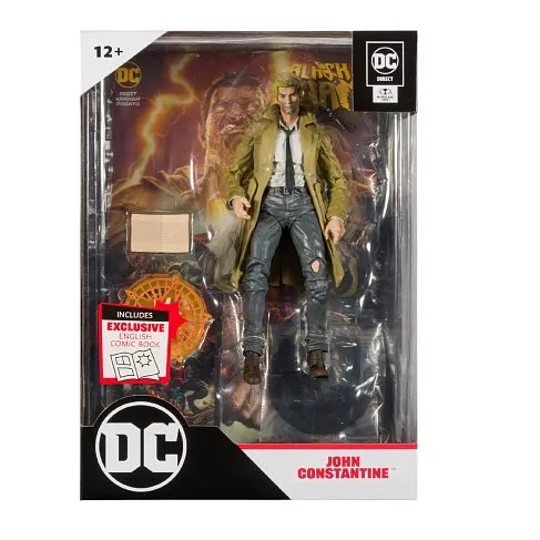 Фигурка John Constantine — McFarlane Page Punchers w Black Adam Comic Book