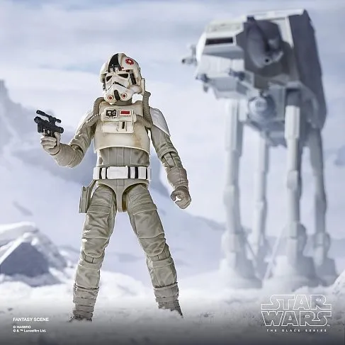 Фигурка Mandalorian And Grogu Imperial Remnant AT-AT Driver — Hasbro Star Wars Black Series Figure