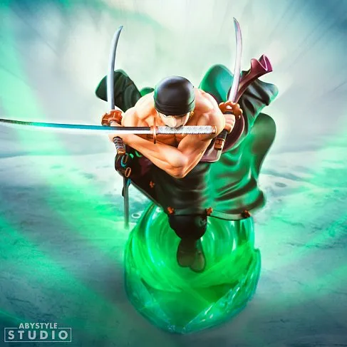 Фигурка Ван-пис — Abystyle Studio One Piece Zoro 1/10 PVC Statue