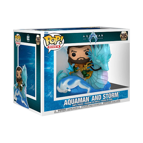 Фигурка Aquaman and Storm — Aquaman Lost Kingdom  Deluxe Funko Pop! Ride #295