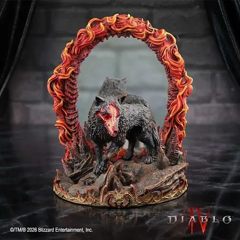Фигурка Diablo 4 Mephisto Mirror Statue — Nemesis Now Resin Statue