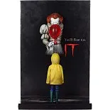 Фигурка Пеннивайз Оно — SD Toys It Pennywise w Georgie (2017) 3D Poster