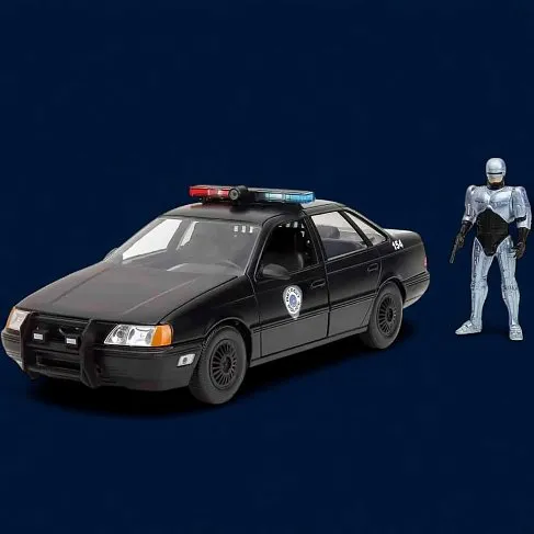 Модель Ford Taurus — 1:24 Die-Cast Metal Vehicle w Figure Robocop 1987