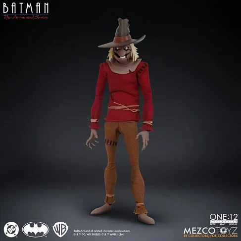 Фигурка Batman Animated Series Scarecrow — Mezco One 12 Collective
