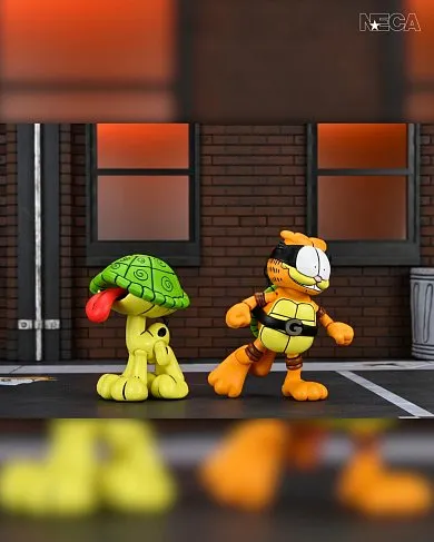 Фигурка Garfello and Odie — Neca Garfield Ultimate Figure