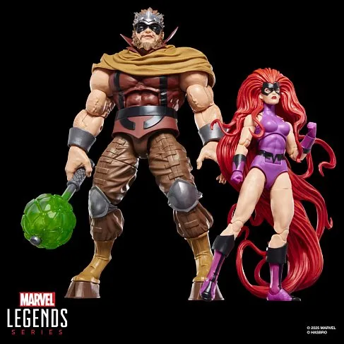 Фигурка Inhumans Medusa and Gorgon — Hasbro Marvel Legends 2-pack