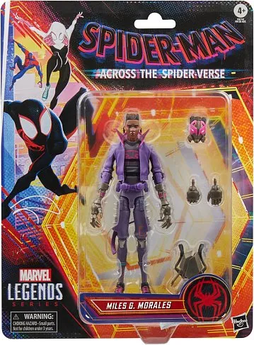Фигурка Spider-man Across the Spider-verse Miles Morales Prowler — Hasbro Marvel Legends Figure