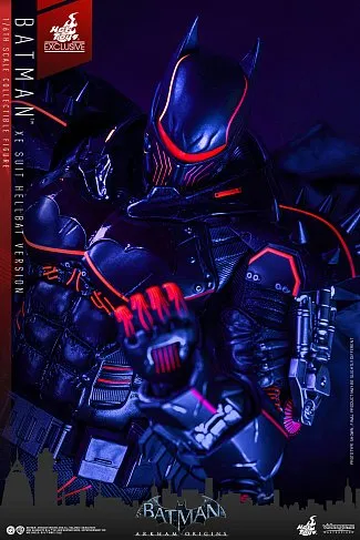 Фигурка Batman XE Suit Hellbat — Hot Toys VGM73 Batman Arkham Origins 1/6