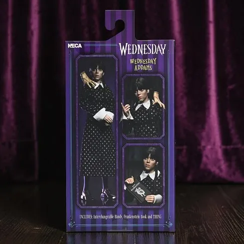 Фигурка Wednesday Addams Classic Dress — Neca Clothed Action Figure