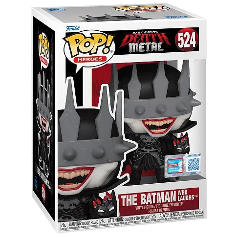 Фигурка Batman Who Laughs NYCC24 Exc — Funko Pop! Dark Nights Death Metal 524