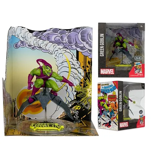 Фигурка Green Goblin The Amazing Spider-Man 312 — McFarlane Toys 1/10 Posed Figure w Scene