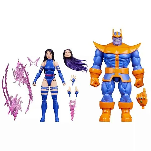 Фигурки Psylocke vs Thanos — Hasbro Marvel Legends Gamerverse