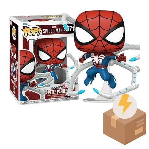 Фигурка Спайдермен — Funko Spider-Man 2 Game Peter Parker Advanced Suit 2.0 Pop! Vinyl 971 BD