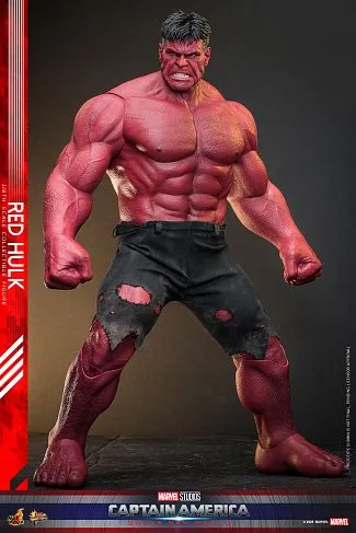 Фигурка Red Hulk — Hot Toys MMS797 Captain America Brave New World 1/6