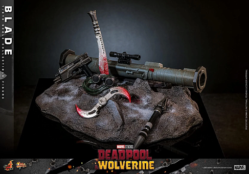 Фигурка Blade — Hot Toys MMS791 Deadpool Wolverine 1/6