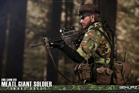 Фигурка Metal Gear Solid — Ekuaz Studio EKS011 Snake Boss ERDL Camo 1/6 