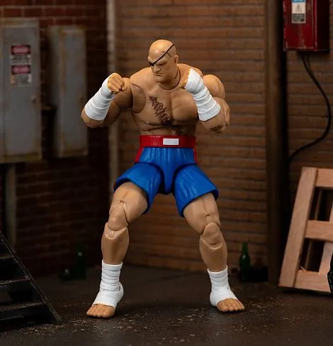 Фигурка Sagat — Jada Ultra Street Fighter II Figure