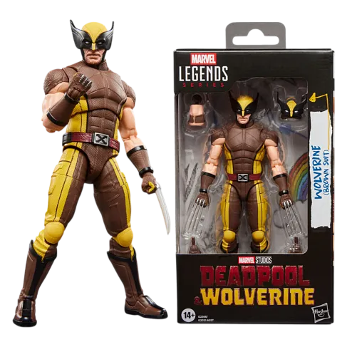 Фигурка Wolverine Brown Suit — Hasbro Marvel Legends Deadpool and Wolverine Figure