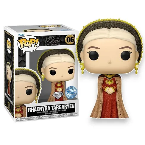 Фигурка House of the Dragon Rhaenyra Targaryen Diamond Exclusive — Funko Pop! Vinyl 06
