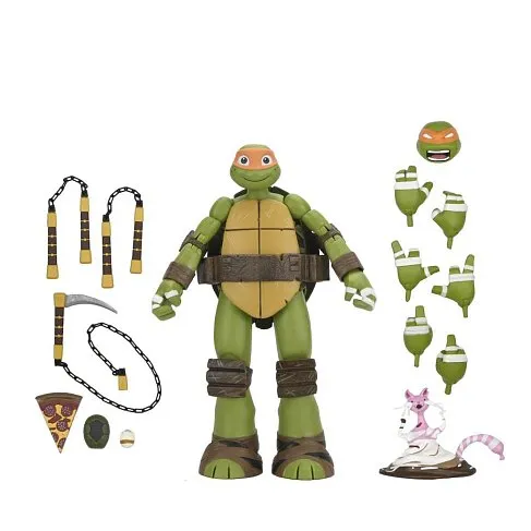Фигурка Cartoon Michelangelo Ultimate — Neca TMNT 2012 Figure