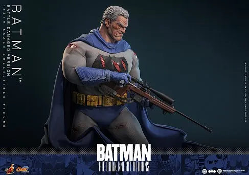Фигурка Batman Battle Damaged Version — Hot Toys CMS031 Dark Knight Returns 1/6
