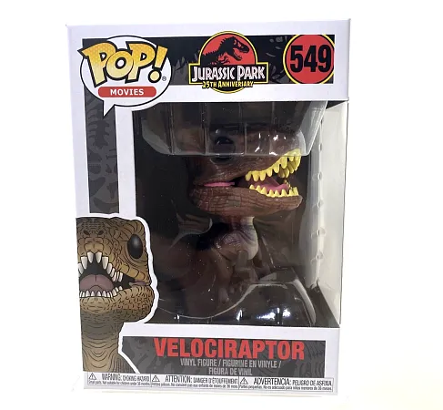 Фигурка Велоцираптора — Funko Jurassic Park POP! Velociraptor