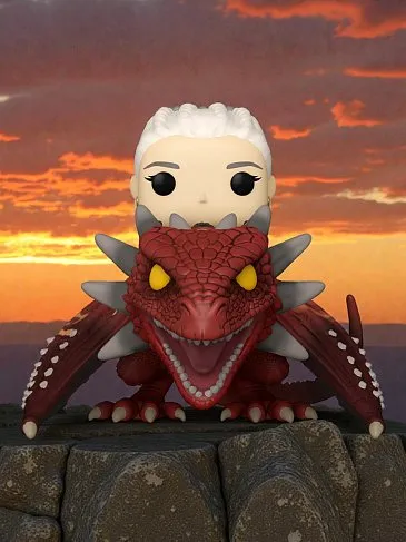 Фигурка HOTD S3 Rhaenys Targaryen with Meleys — Funko Pop! Vinyl 124
