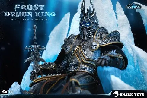 Фигурка Lich King Arthas — Shark Toys SK-008 Frost Demon King 1/6