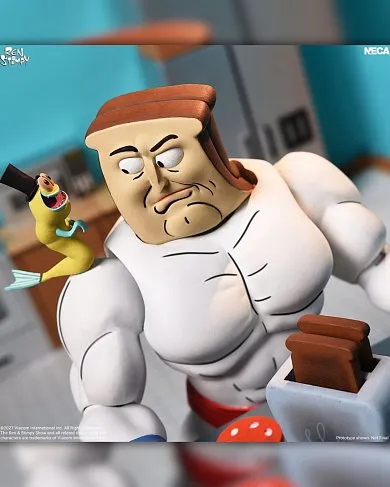 Фигурка Рассыпчатый Человек-Тост — Neca Ultimate Powdered Toast Man Figure
