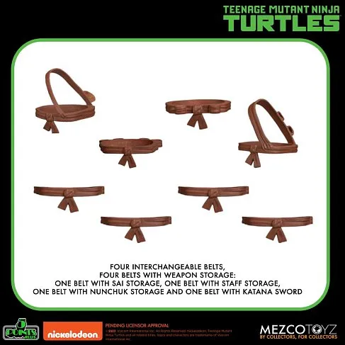 Фигурки Черепашки-Ниндзя — Mezco 5 Points TMNT Deluxe Set