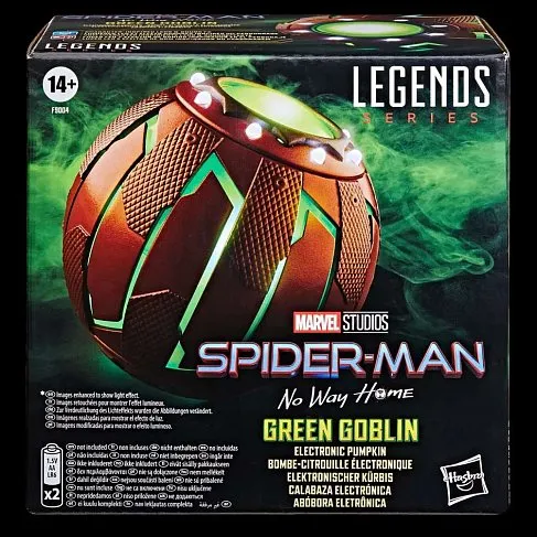 Green Goblin Electronic Pumpkin — Hasbro Marvel Legends