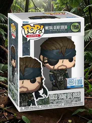 Фигурка Metal Gear Solid Delta Snake Eater Naked Snake (Big Boss) Exc — Funko Pop Vinyl 1159