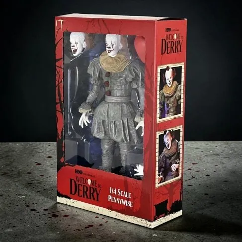 Фигурка Пеннивайз — Neca IT Welcome to Derry 1/4 Scale Pennywise Figure