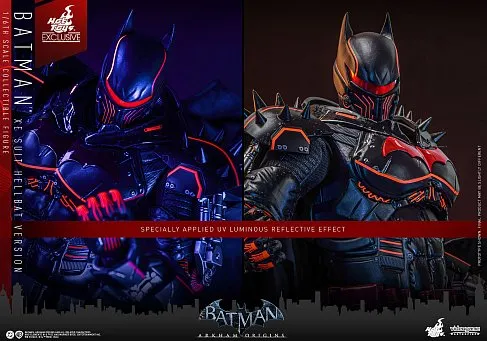 Фигурка Batman XE Suit Hellbat — Hot Toys VGM73 Batman Arkham Origins 1/6