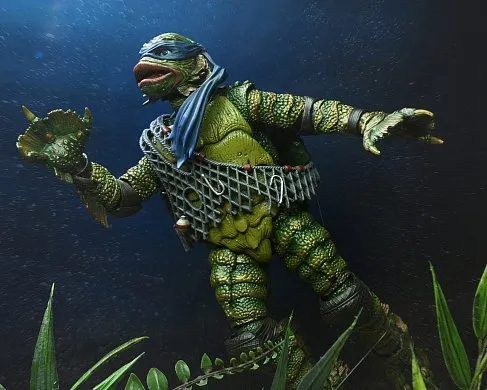 Фигурка Leonardo as Creature from the Black Lagoon — Neca Universal Monsters x TMNT