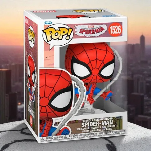 Фигурка FNSM Friendly Neighborhood Spider-Man — Funko POP! Vinyl 1526