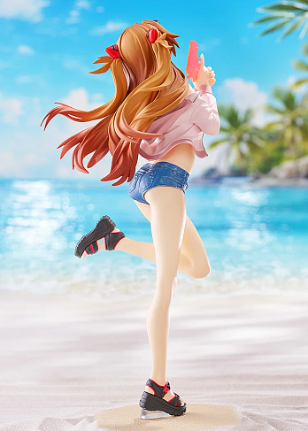 Фигурка Rebuild of Evangelion Asuka Beach Queens — Goodsmile Pop Up Parade L