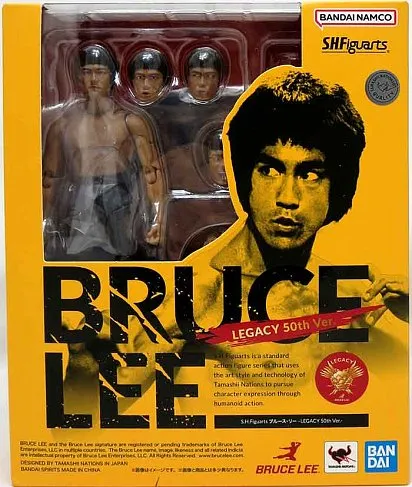 Фигурка Брюс Ли — Bandai Bruce Lee Legacy 50th Ver SHFiguarts