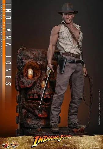 Фигурка Indiana Jones Temple of Doom Deluxe Version — Hot Toys MMS861 1/6 Figure