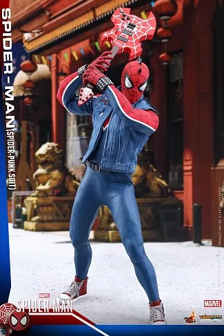 Фигурка Спайдермена — Hot Toys VGM32 1/6 Spider-Man Spider-Punk Suit