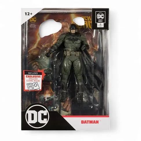Фигурка Batman — McFarlane Page Punchers w Black Adam Comic Book