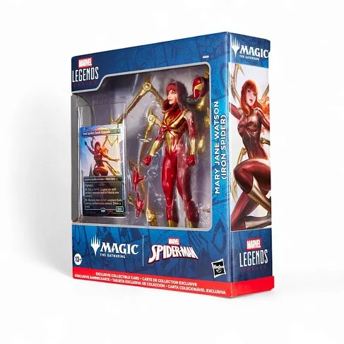Фигурка Mary Jane Watson Iron Spider — Hasbro Marvel Legends Magic the Gathering Figure