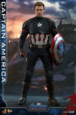 Фигурка Капитан Америка — Hot Toys MMS536 Captain America Avengers Endgame 1/6
