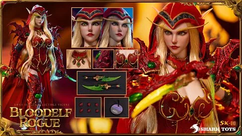 Фигурка Valeera Sanguinar — Shark Toys SK-010 World of Warcraft 1/6