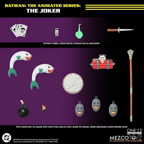 Фигурка Joker Batman The Animated Series — Mezco One 12 Collective