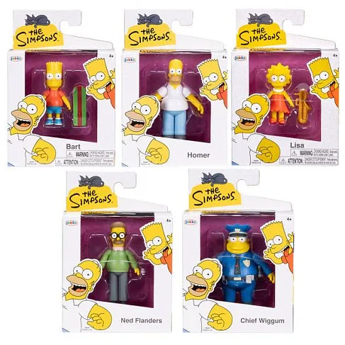 Набор фигурок Симпсоны — Jakks Pacific Simpsons Family 5-pack