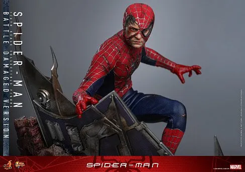 Фигурка Spider-Man Battle Damaged — Hot Toys MMS859 1/6 Figure